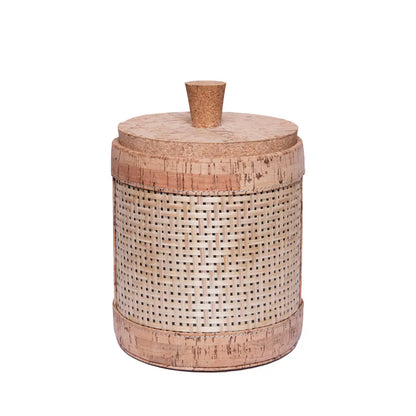 Bamboo and Cork Ice Bucket